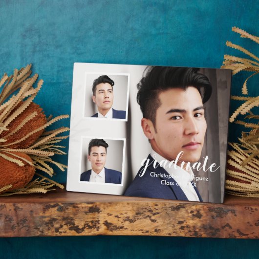Modern 3 Photo Graduation フォトプラーク (側面)