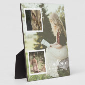 Modern 3 Photo Graduation フォトプラーク (側面)
