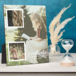 Modern 3 Photo Graduation フォトプラーク