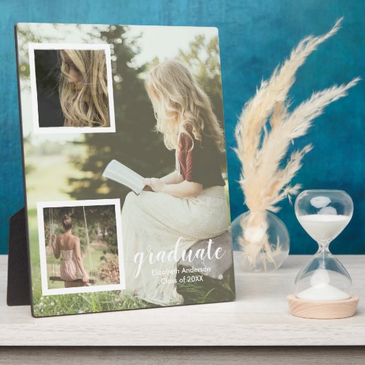 Modern 3 Photo Graduation フォトプラーク (側面)