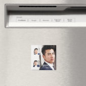 Modern 3 Photo Graduation マグネット (インサイチュ (食洗機))