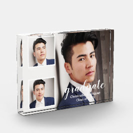 Modern 3 Photo Graduation Photo Block フォトブロック