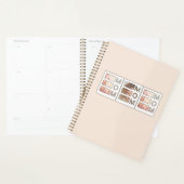 Modern 3 Photo Grid Mom Birthday Keepsake プランナー手帳 (ディスプレー)