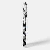Modern 3D Black & White Geometric Phone Case Case-Mate iPhoneケース (裏面 / 右)