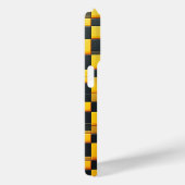Modern 3D Geometric Block Case - Industrial Yellow Case-Mate iPhoneケース (裏面 / 右)