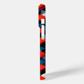 Modern 3D Geometric Cube Phone Case Abstract Deep Case-Mate iPhoneケース (裏面 / 左)