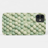 Modern 3D Geometric Hexagon Pattern - Elegant Mint Case-Mate iPhoneケース (裏面(横))