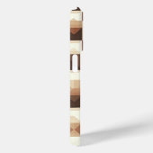 Modern 3D Geometric Pyramid Phone Case  Earth Tone Case-Mate iPhoneケース (裏面 / 右)