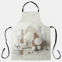 Modern 3D Geometry エプロン