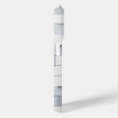 Modern 3D Grey & White Cube Phone Case Minimalist Case-Mate iPhoneケース (裏面 / 右)