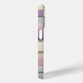 Modern 3D Pastel Block Phone Case Abstract Lavende Case-Mate iPhoneケース (裏面 / 右)