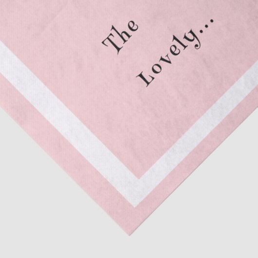 Modern 50 and Fabulous Pink 50th Birthday Party 薄葉紙 (詳細)