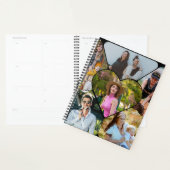 Modern 6 Photo Collage Family Personalized Planner プランナー手帳 (ディスプレー)