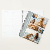 Modern 6 Photo Collage Personalized Custom プランナー手帳 (ディスプレー)