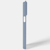 Modern 8 Pet Photo Dusty Blue Case-Mate iPhoneケース (裏面 / 右)