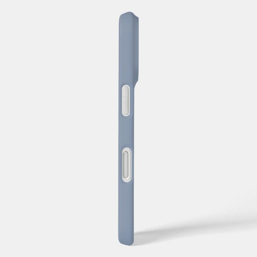 Modern 8 Pet Photo Dusty Blue Case-Mate iPhoneケース (裏面 / 右)