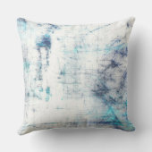 Modern Abstract Art Throw Pillow クッション (裏面)