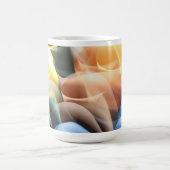 Modern Abstract Beer Stein with Luminous Curves コーヒーマグカップ (中央)
