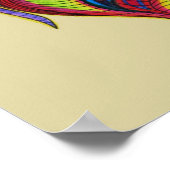 Modern abstract birds portal ポスター (角)