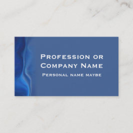 Modern Abstract Blue Border -- Business/Profession 名刺