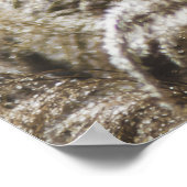 Modern Abstract Botanical Art – Nature Shapes ポスター (角)