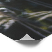 Modern Abstract Botanical Art – Nature Shapes ポスター (角)