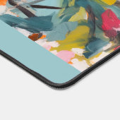 Modern Abstract Botanical Tree Personalized デスクマット (コーナー)