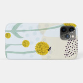 Modern Abstract Botanical Yellow Billy Button Case-Mate iPhoneケース (裏面(横))