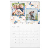 Modern Abstract Butterflies Photo Calendar 2026 カレンダー (3月 2026)