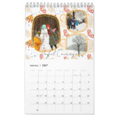 Modern Abstract Butterflies Photo Calendar 2026 カレンダー (1月 2027)
