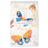 Modern Abstract Butterflies Photo Calendar 2026 カレンダー (カバー)