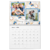Modern Abstract Butterflies Photo Calendar 2026 カレンダー (3月 2026)