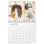 Modern Abstract Butterflies Photo Calendar 2026 カレンダー (1月 2027)