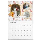 Modern Abstract Butterflies Photo Calendar 2026 カレンダー (1月 2026)