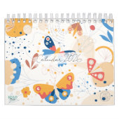 Modern Abstract Butterflies Photo Calendar 2026 カレンダー (カバー)