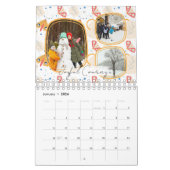 Modern Abstract Butterflies Photo Calendar 2026 カレンダー (1月 2026)