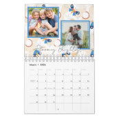 Modern Abstract Butterflies Photo Calendar 2026 カレンダー (3月 2026)