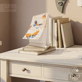 Modern Abstract Butterflies Photo Calendar 2026 カレンダー