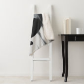 Modern Abstract Cat – Minimalist Design Art シェルパブランケット (インサイチュ)