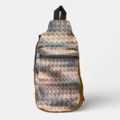 Modern abstract digital pattern design 1240 スリングバッグ (正面)