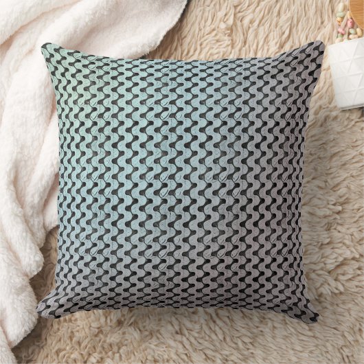 Modern abstract digital pattern design 1246 クッション (ブランケット)