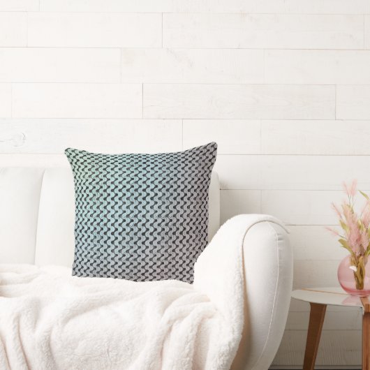 Modern abstract digital pattern design 1246 クッション (ソファ)