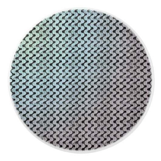 Modern abstract digital pattern design 1246 セラミックノブ (正面)