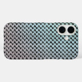 Modern abstract digital pattern design 1246 Case-Mate iPhoneケース (裏面 (横))