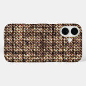 Modern abstract digital pattern design 1247 Case-Mate iPhoneケース (裏面 (横))