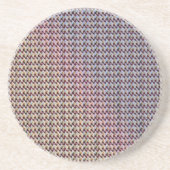 Modern abstract digital pattern design 1260 コースター (正面)