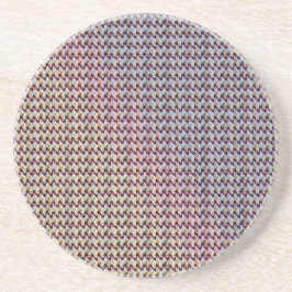 Modern abstract digital pattern design 1260 コースター