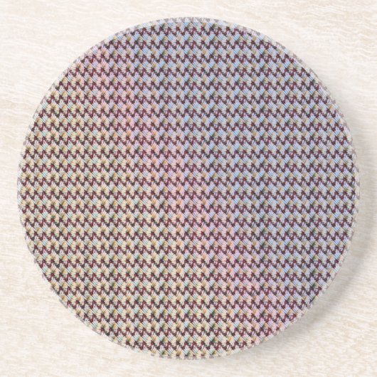 Modern abstract digital pattern design 1260 コースター (正面)