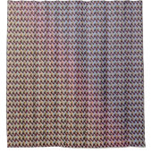 Modern abstract digital pattern design 1260 シャワーカーテン (正面)