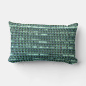 Modern abstract digital pattern design 1261 ランバークッション (裏面)